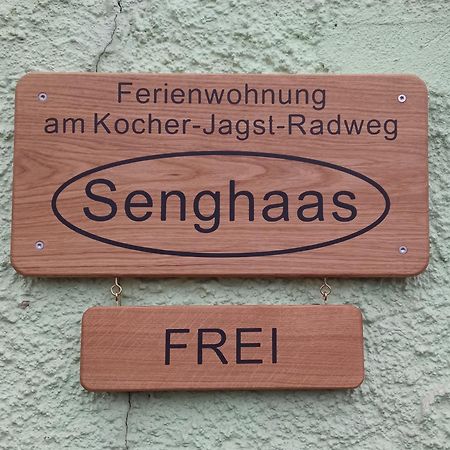 Ferienwohnung Am Kocher-Jagst Radweg Нойенштадт-ам-Кохер Экстерьер фото