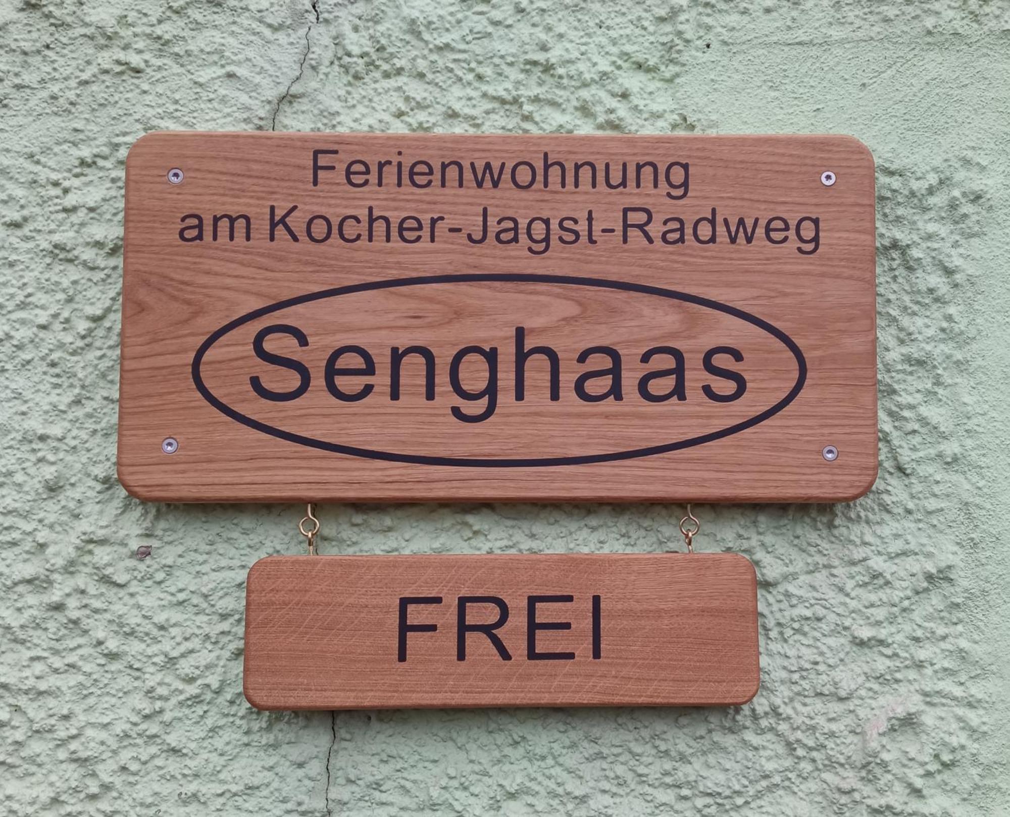 Ferienwohnung Am Kocher-Jagst Radweg Нойенштадт-ам-Кохер Экстерьер фото